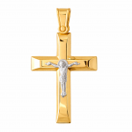 Ανδρικός Σταυρός Χρυσός 9κ 